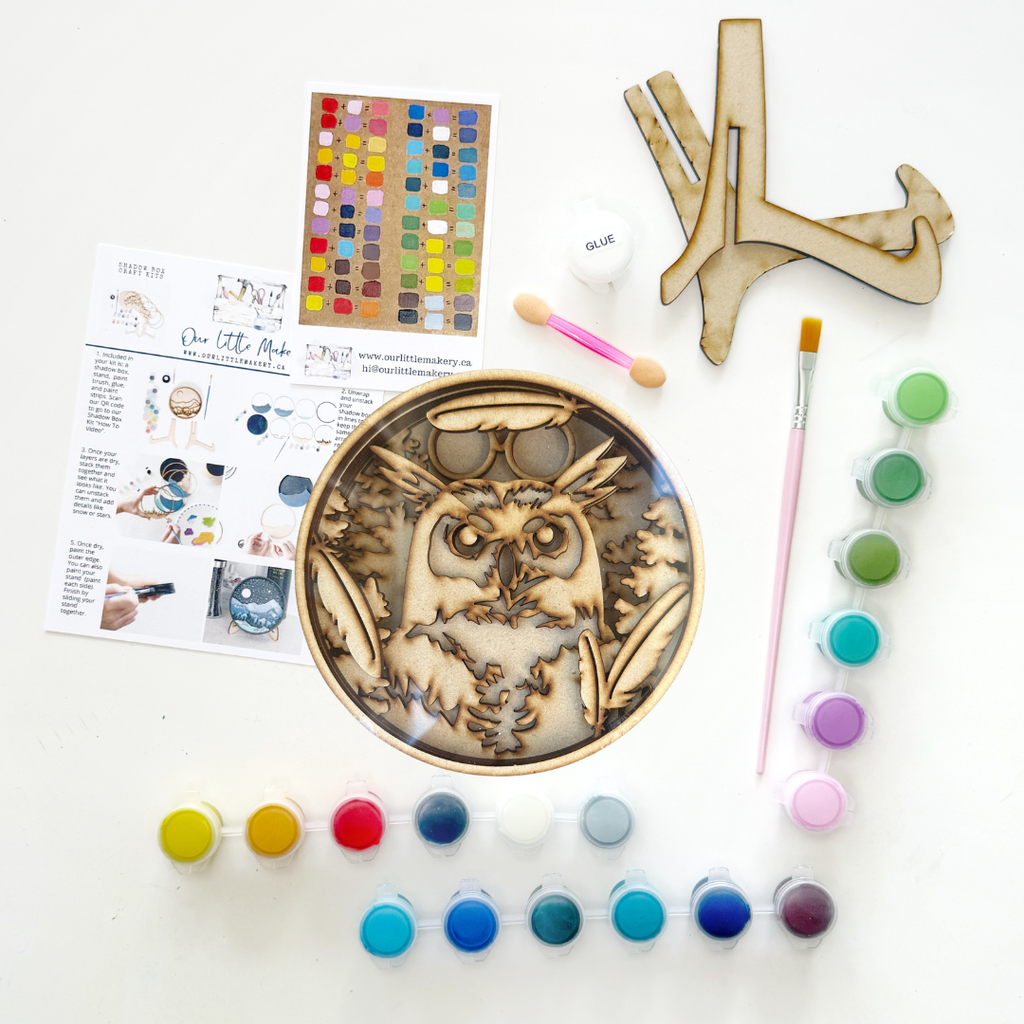 Enchanted Wisdom Shadow Box Kit