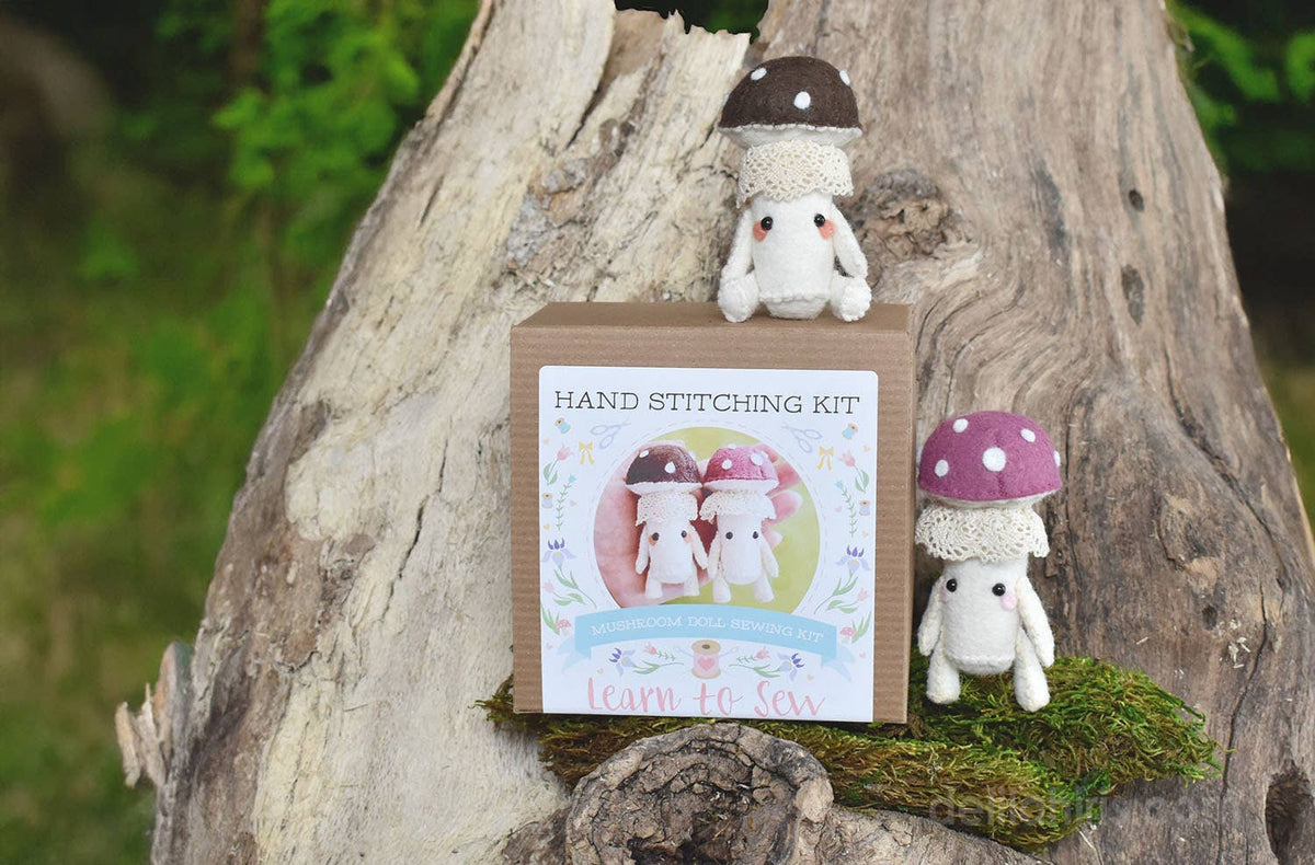 Felt Mushroom Doll Felt Kit