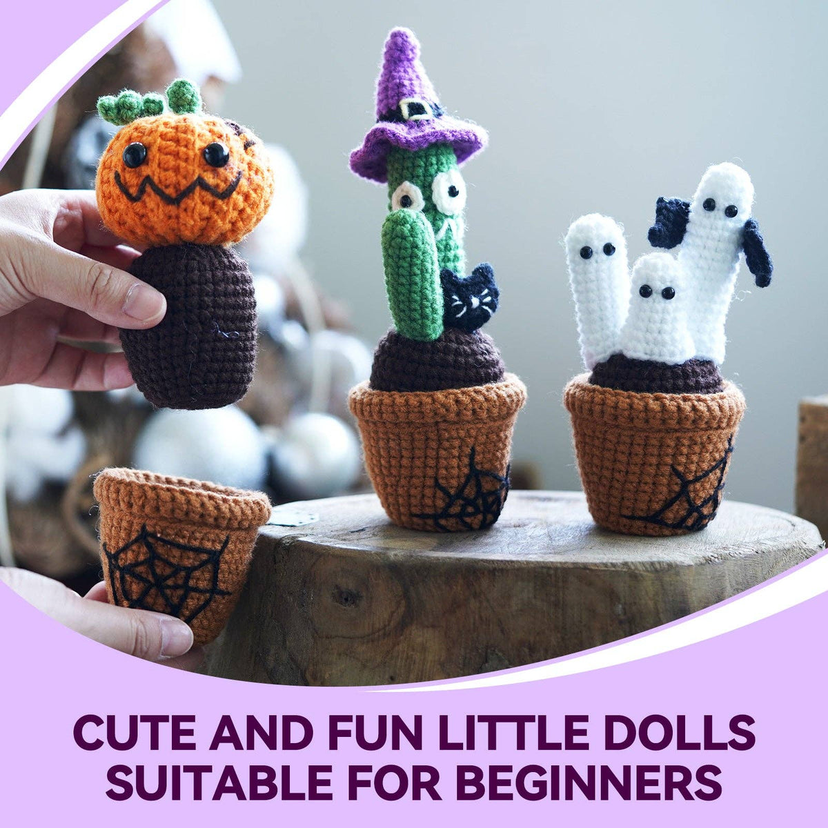 Halloween Amigurumi Kit