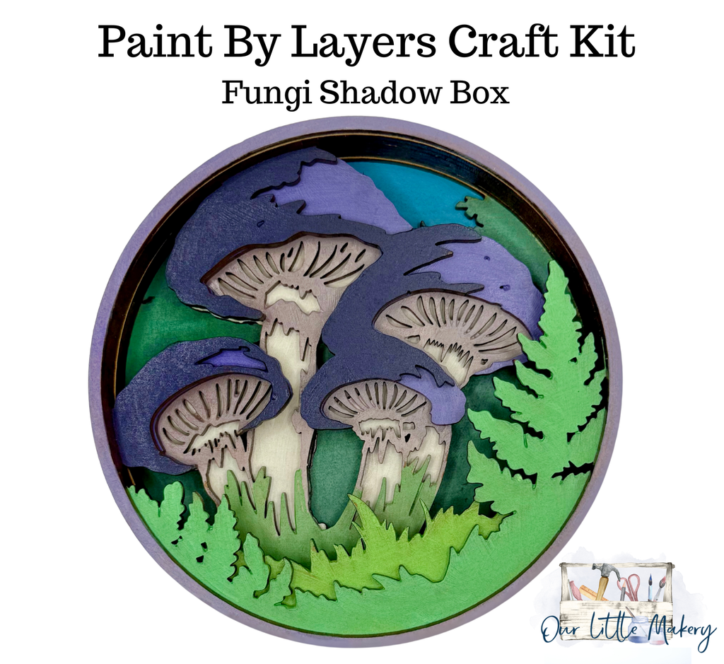 Fungi Shadow Box Kit