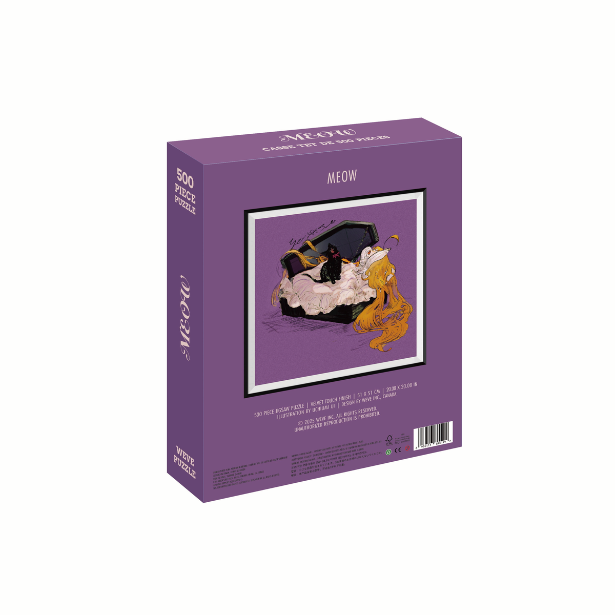 WEVE Meow 500 Piece Puzzle