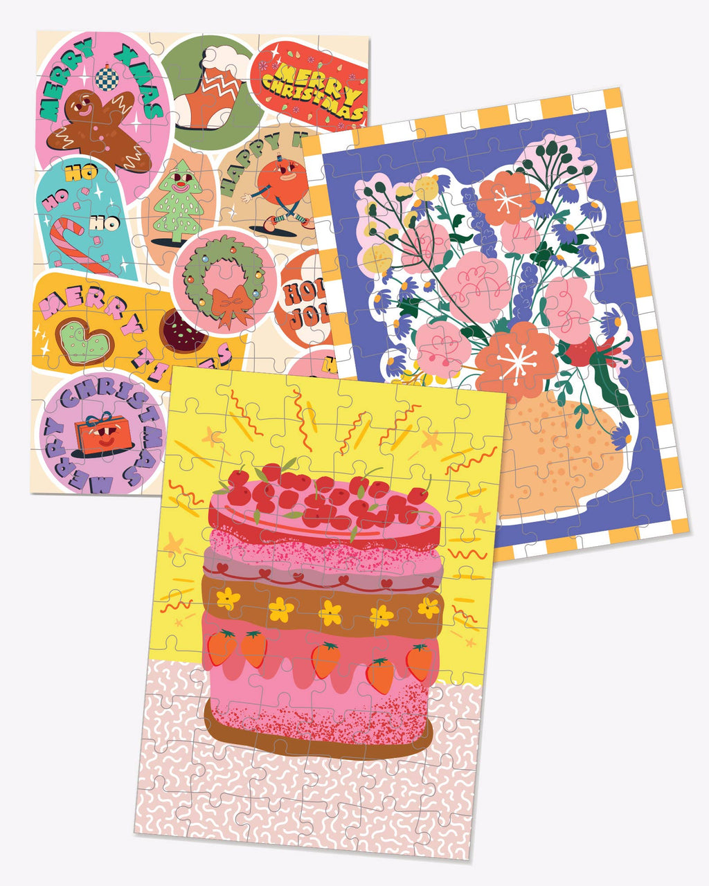 Journey of Something USA - Greeting Jigsaw Puzzle Card with Envelope - Happy Holiday