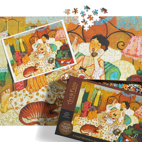 A Good Morning 750-piece Puzzle