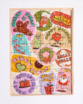 Journey of Something USA - Greeting Jigsaw Puzzle Card with Envelope - Happy Holiday