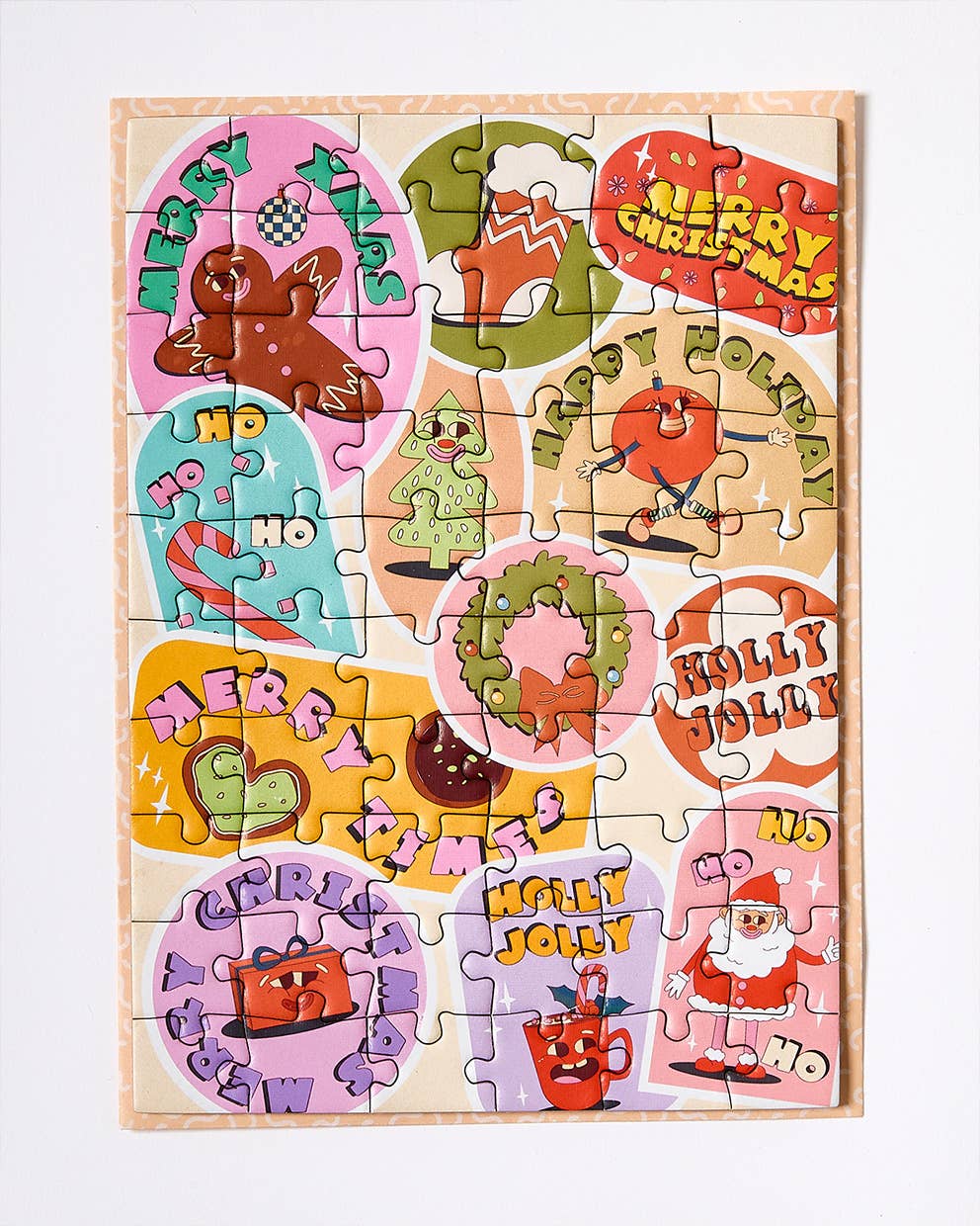 Journey of Something USA - Greeting Jigsaw Puzzle Card with Envelope - Happy Holiday