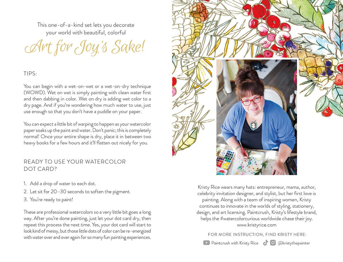 Schiffer - Paint-Your-Own Holiday Decorations
