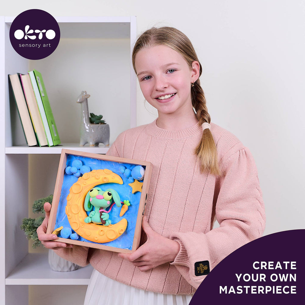 DIY Little Worlds OKTO Bunny Moon