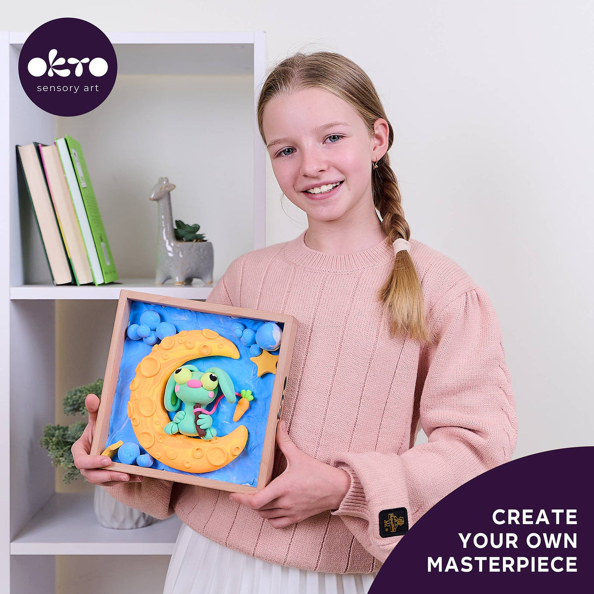 DIY Little Worlds OKTO Bunny Moon
