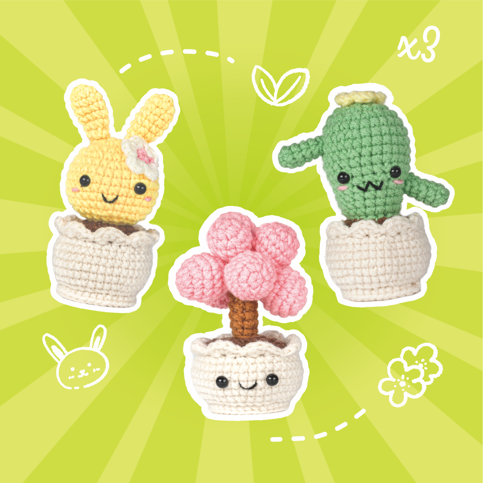 Plants Amigurumi Kit
