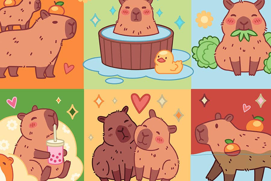 Puzzle Packs - Mood: Capybara