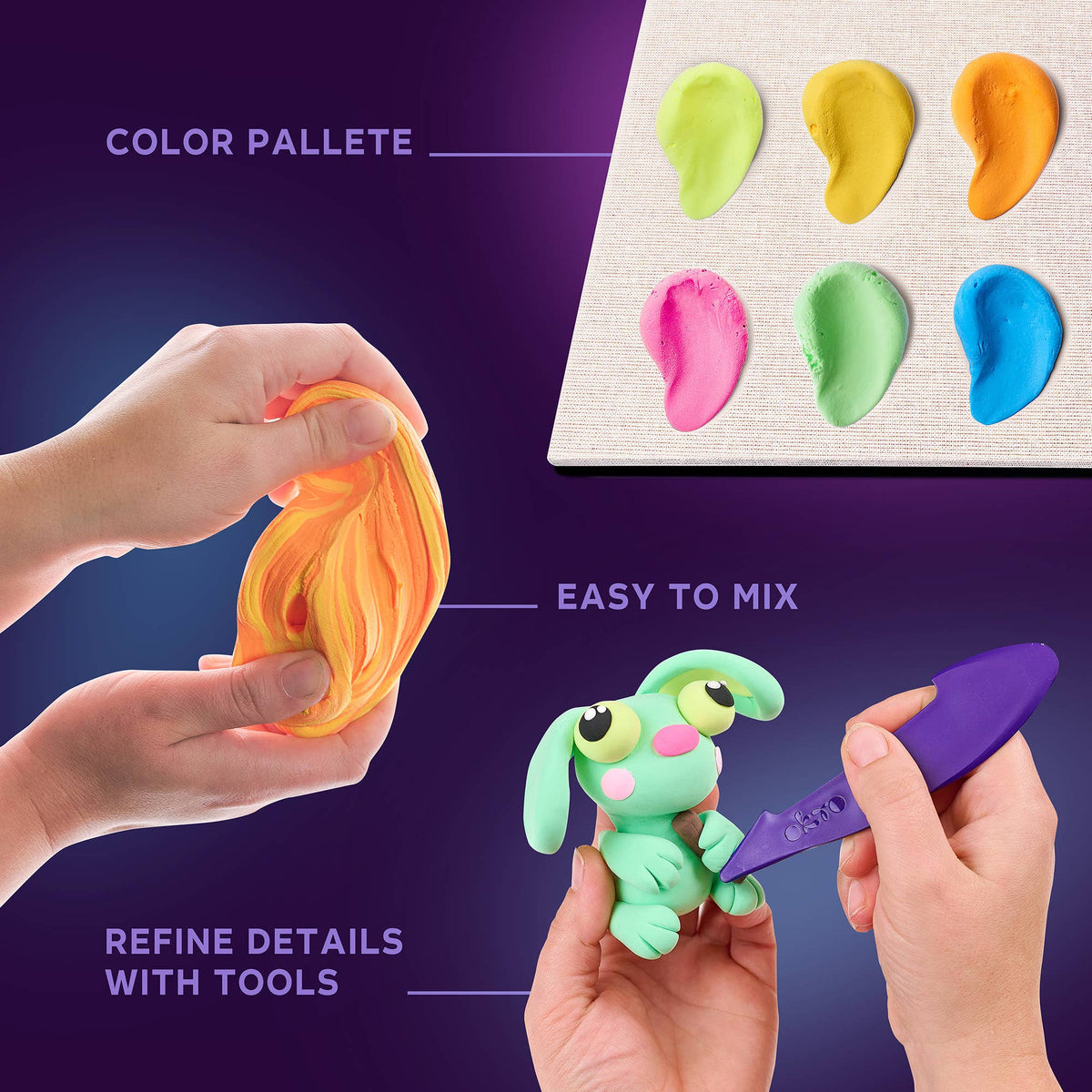 DIY Little Worlds OKTO Bunny Moon