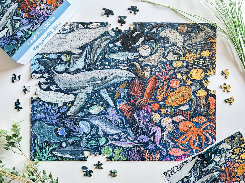 Ocean Creatures 500 Pc Puzzle
