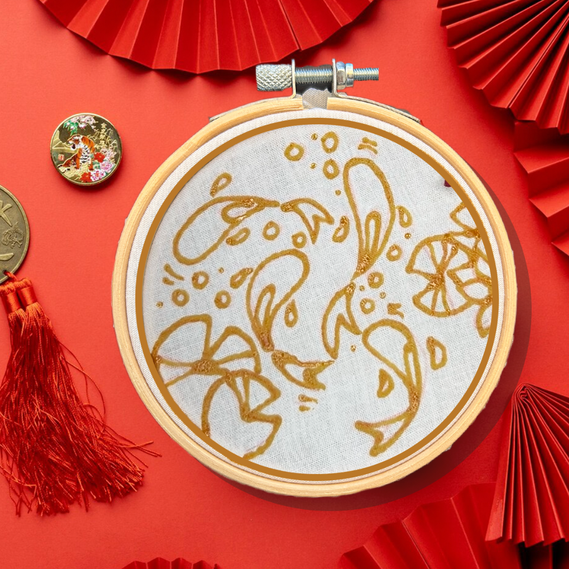 Batik Ying - Lucky Koi